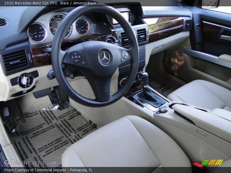 Black / Almond/Black 2010 Mercedes-Benz GLK 350