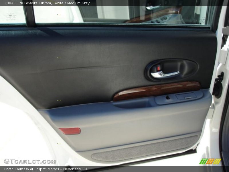 White / Medium Gray 2004 Buick LeSabre Custom