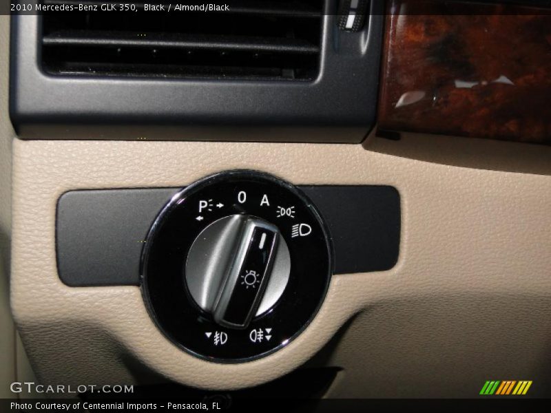 Black / Almond/Black 2010 Mercedes-Benz GLK 350