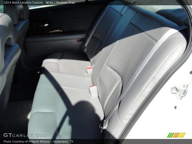 White / Medium Gray 2004 Buick LeSabre Custom