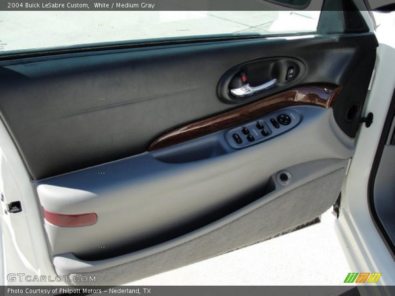 White / Medium Gray 2004 Buick LeSabre Custom