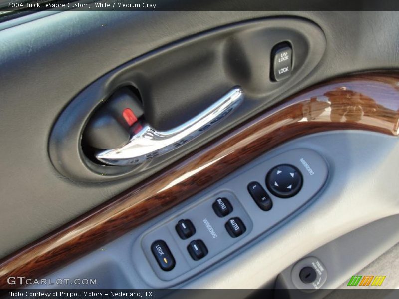 White / Medium Gray 2004 Buick LeSabre Custom