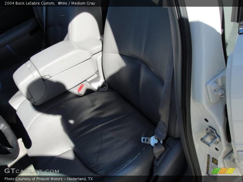 White / Medium Gray 2004 Buick LeSabre Custom