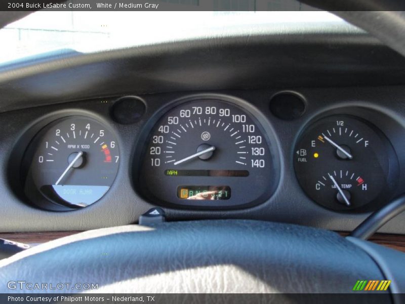 White / Medium Gray 2004 Buick LeSabre Custom