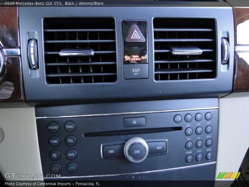 Black / Almond/Black 2010 Mercedes-Benz GLK 350