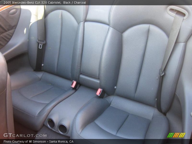 Black / Charcoal 2005 Mercedes-Benz CLK 320 Cabriolet