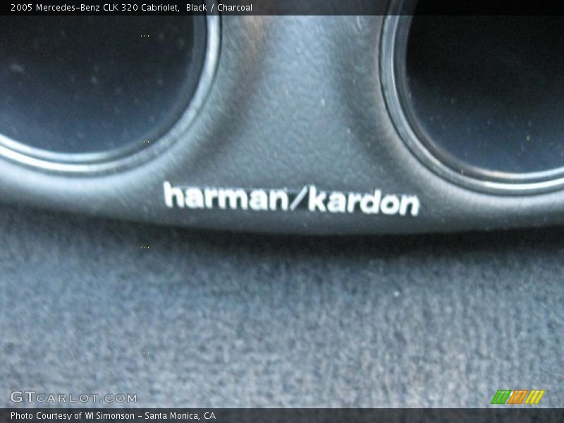 Black / Charcoal 2005 Mercedes-Benz CLK 320 Cabriolet