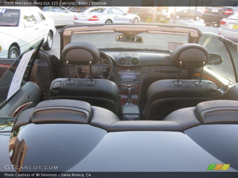 Black / Charcoal 2005 Mercedes-Benz CLK 320 Cabriolet
