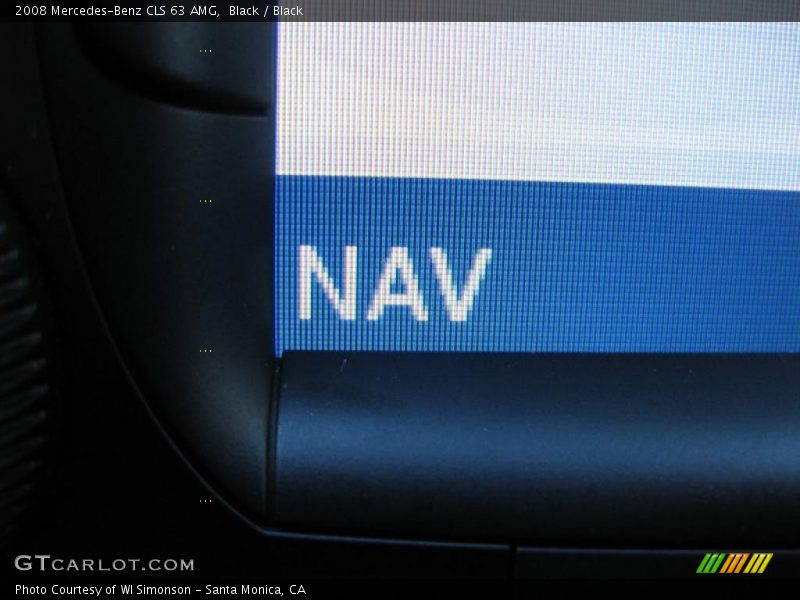 Black / Black 2008 Mercedes-Benz CLS 63 AMG