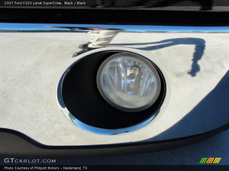 Black / Black 2007 Ford F150 Lariat SuperCrew