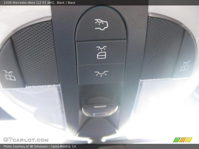 Black / Black 2008 Mercedes-Benz CLS 63 AMG