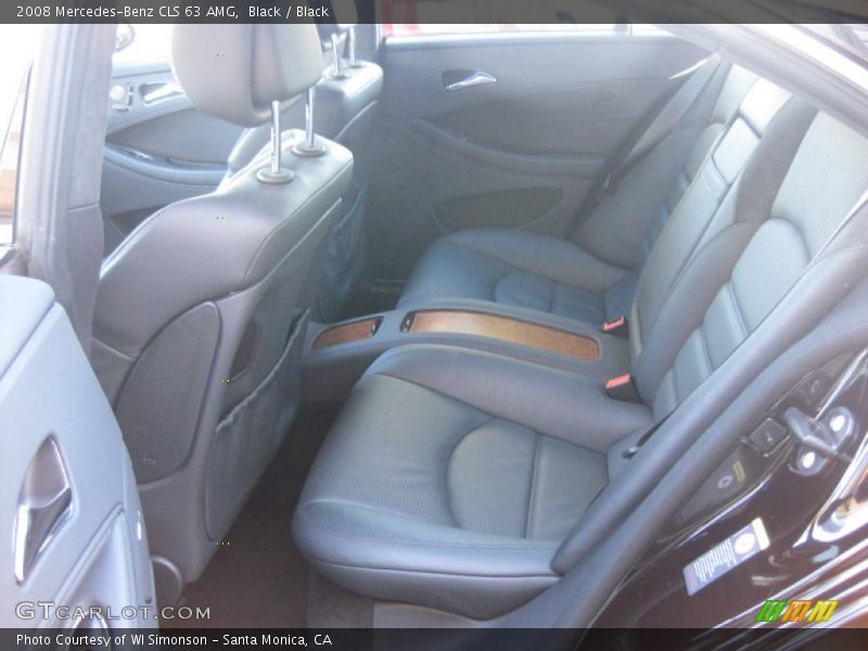 Black / Black 2008 Mercedes-Benz CLS 63 AMG