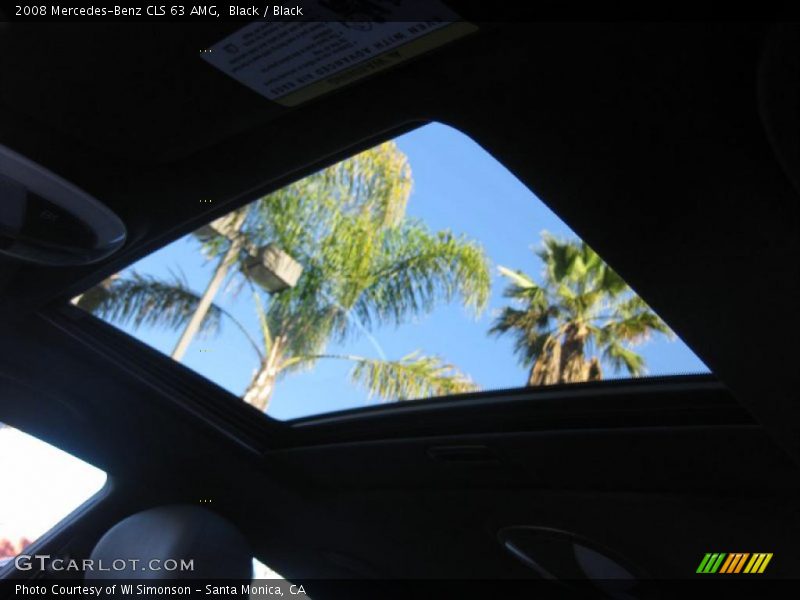 Black / Black 2008 Mercedes-Benz CLS 63 AMG
