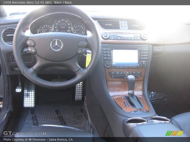 Black / Black 2008 Mercedes-Benz CLS 63 AMG