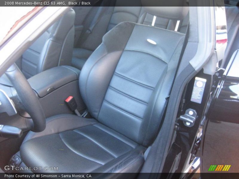 Black / Black 2008 Mercedes-Benz CLS 63 AMG