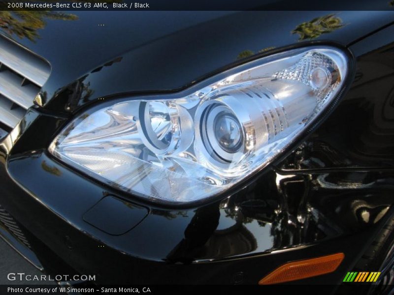 Black / Black 2008 Mercedes-Benz CLS 63 AMG