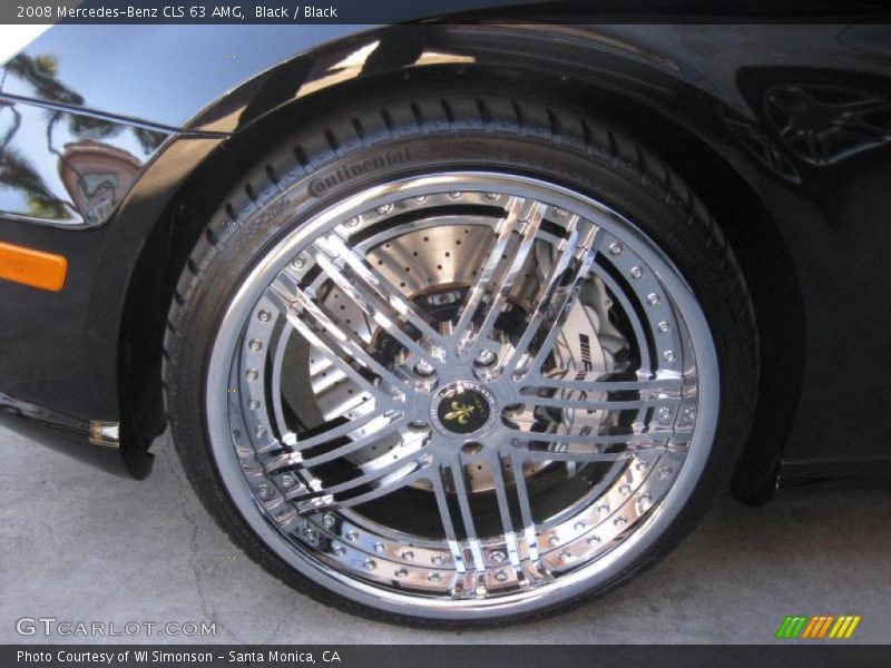 Black / Black 2008 Mercedes-Benz CLS 63 AMG
