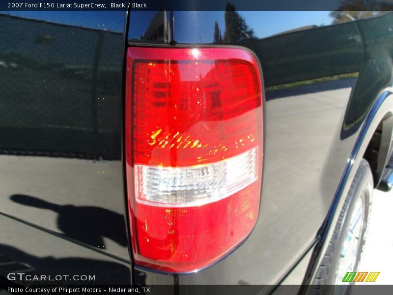 Black / Black 2007 Ford F150 Lariat SuperCrew