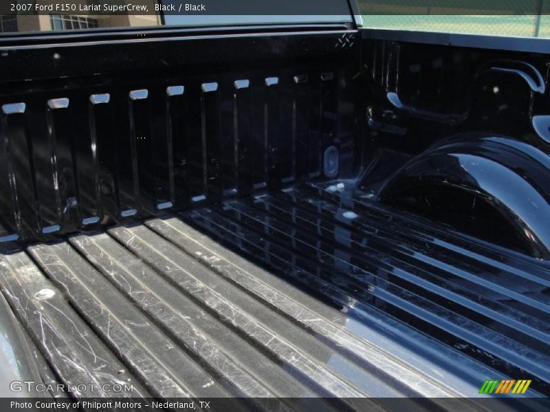 Black / Black 2007 Ford F150 Lariat SuperCrew