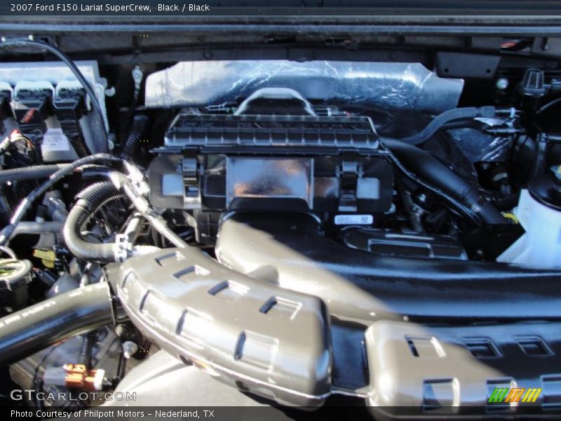 Black / Black 2007 Ford F150 Lariat SuperCrew