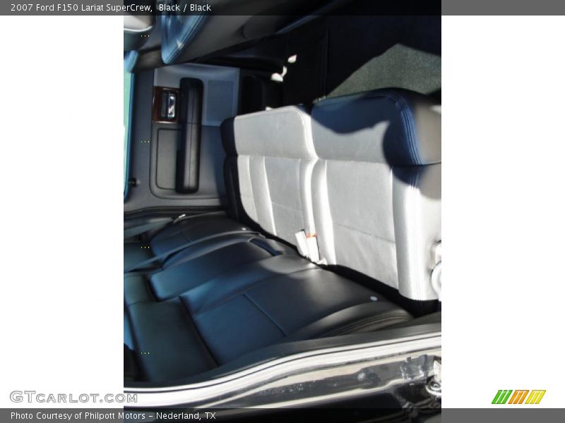 Black / Black 2007 Ford F150 Lariat SuperCrew