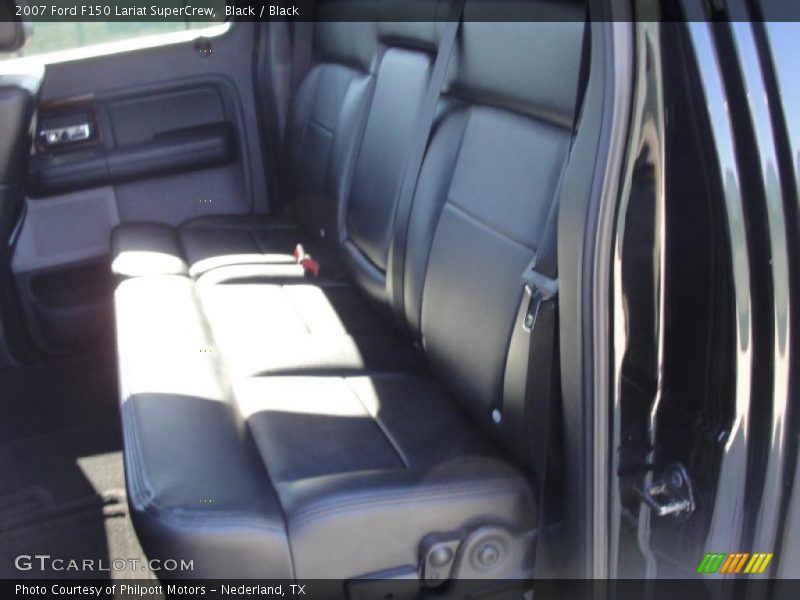 Black / Black 2007 Ford F150 Lariat SuperCrew