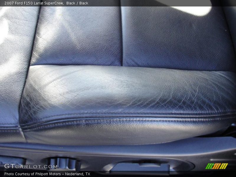 Black / Black 2007 Ford F150 Lariat SuperCrew