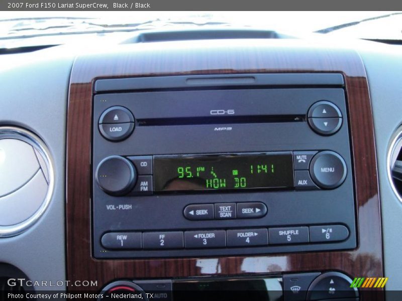 Black / Black 2007 Ford F150 Lariat SuperCrew