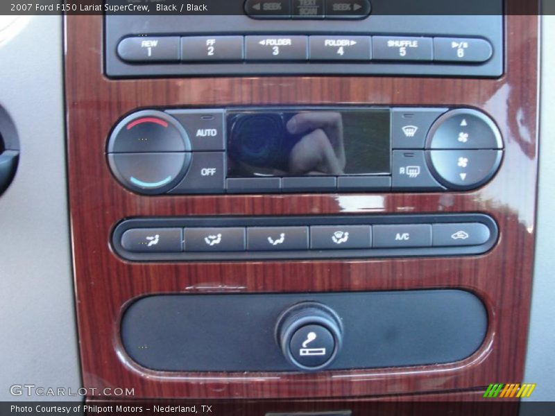 Black / Black 2007 Ford F150 Lariat SuperCrew