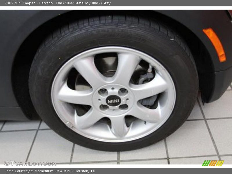 Dark Silver Metallic / Black/Grey 2009 Mini Cooper S Hardtop