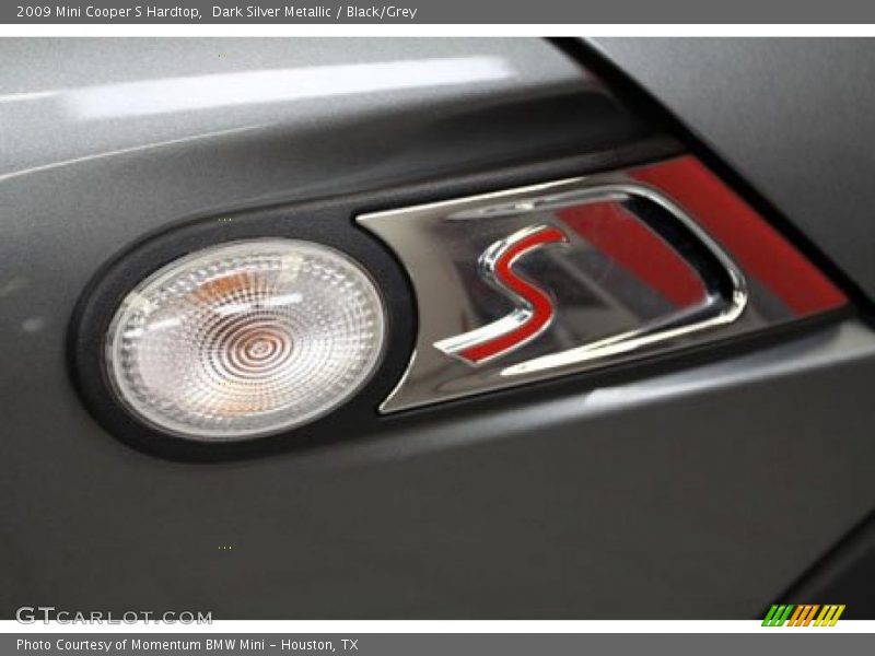 Dark Silver Metallic / Black/Grey 2009 Mini Cooper S Hardtop