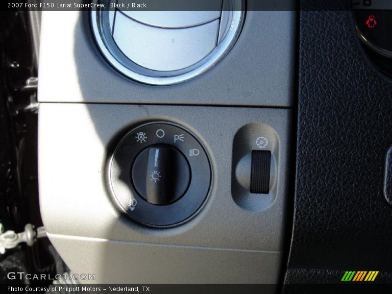 Black / Black 2007 Ford F150 Lariat SuperCrew