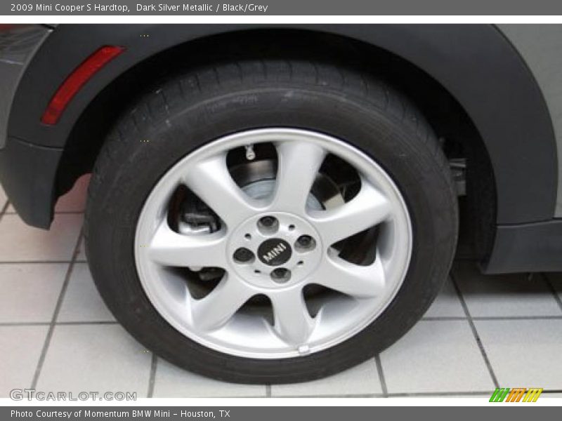 Dark Silver Metallic / Black/Grey 2009 Mini Cooper S Hardtop