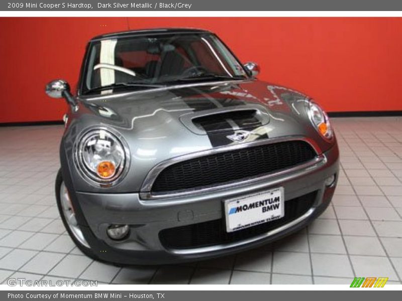 Dark Silver Metallic / Black/Grey 2009 Mini Cooper S Hardtop