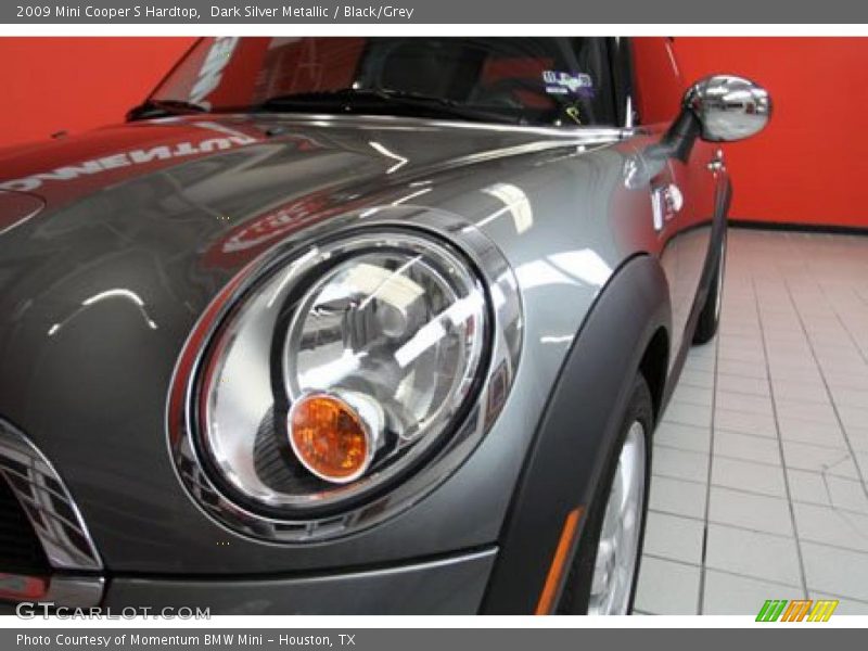 Dark Silver Metallic / Black/Grey 2009 Mini Cooper S Hardtop