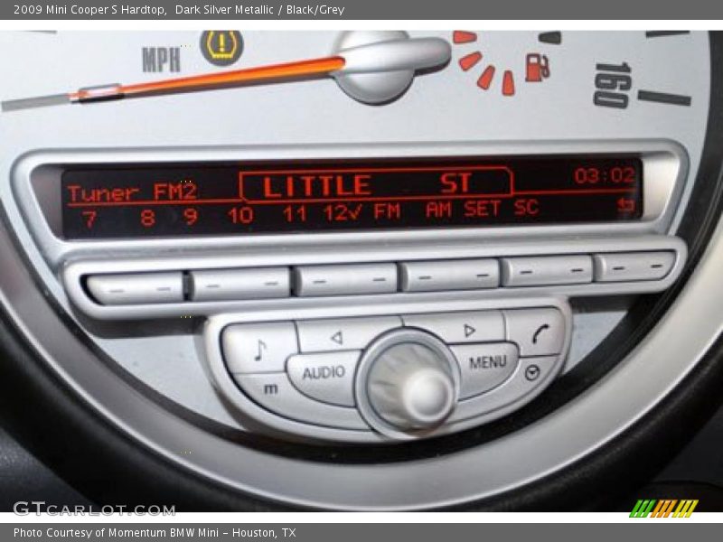 Dark Silver Metallic / Black/Grey 2009 Mini Cooper S Hardtop