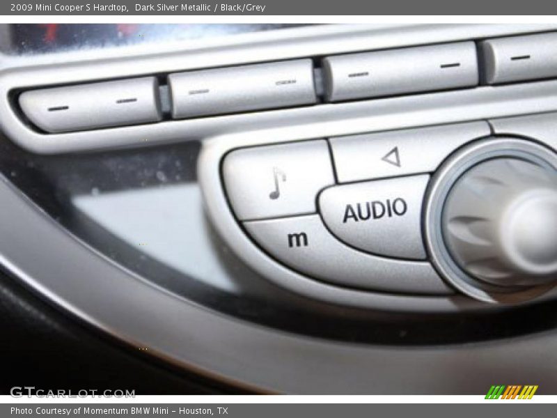 Dark Silver Metallic / Black/Grey 2009 Mini Cooper S Hardtop