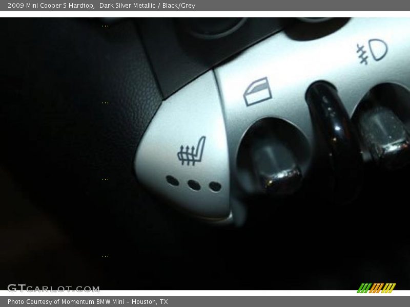Dark Silver Metallic / Black/Grey 2009 Mini Cooper S Hardtop