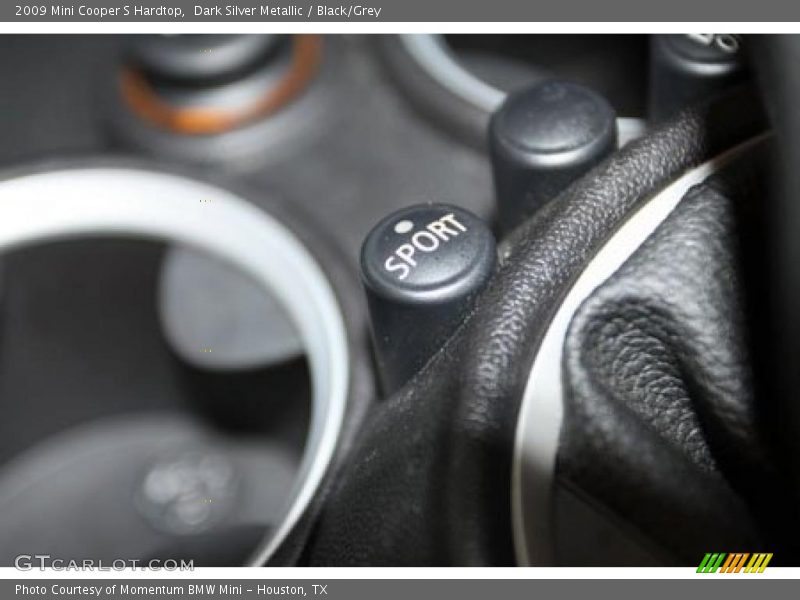 Dark Silver Metallic / Black/Grey 2009 Mini Cooper S Hardtop
