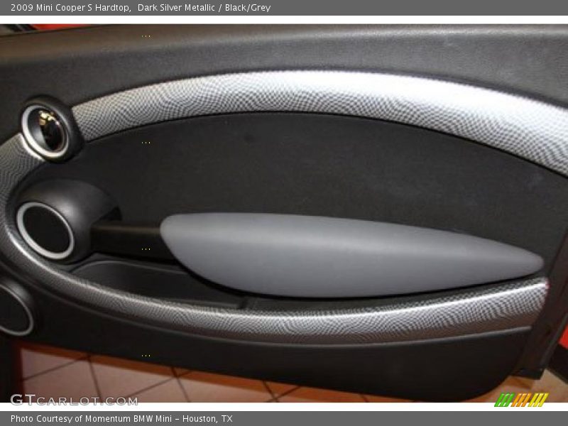 Dark Silver Metallic / Black/Grey 2009 Mini Cooper S Hardtop