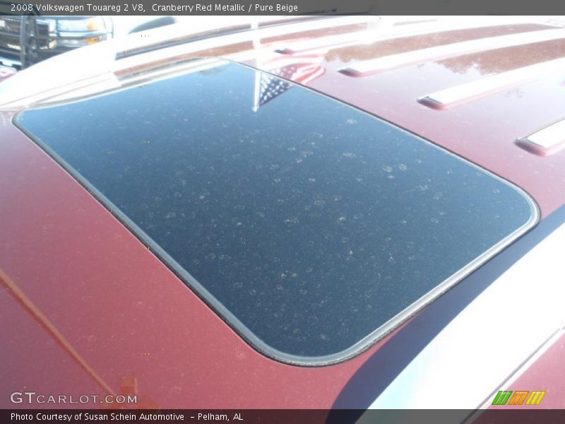 Cranberry Red Metallic / Pure Beige 2008 Volkswagen Touareg 2 V8