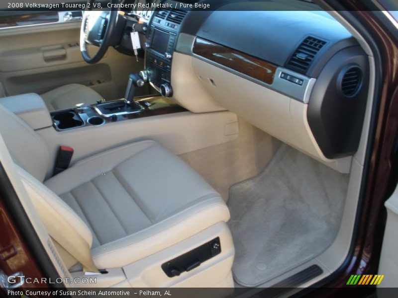  2008 Touareg 2 V8 Pure Beige Interior