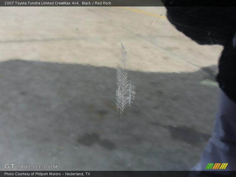 Black / Red Rock 2007 Toyota Tundra Limited CrewMax 4x4