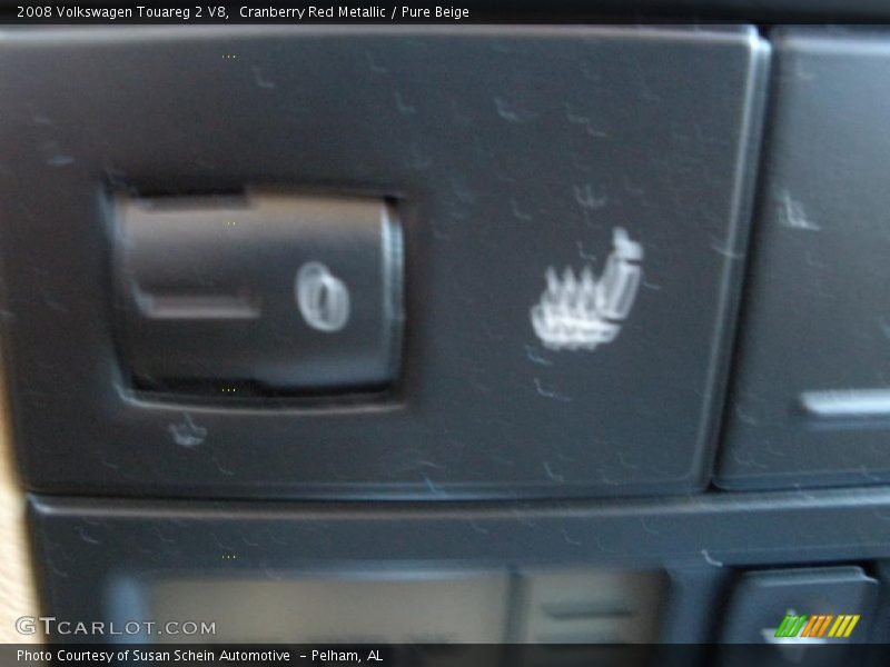 Cranberry Red Metallic / Pure Beige 2008 Volkswagen Touareg 2 V8
