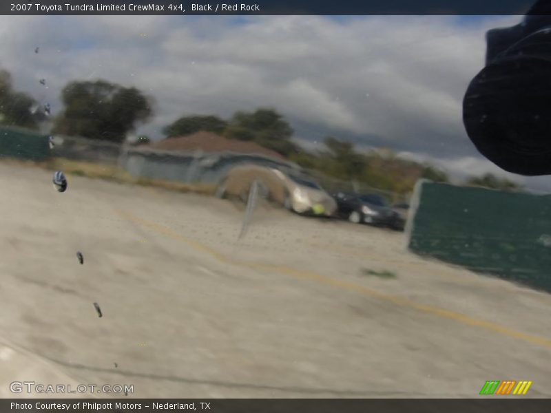 Black / Red Rock 2007 Toyota Tundra Limited CrewMax 4x4