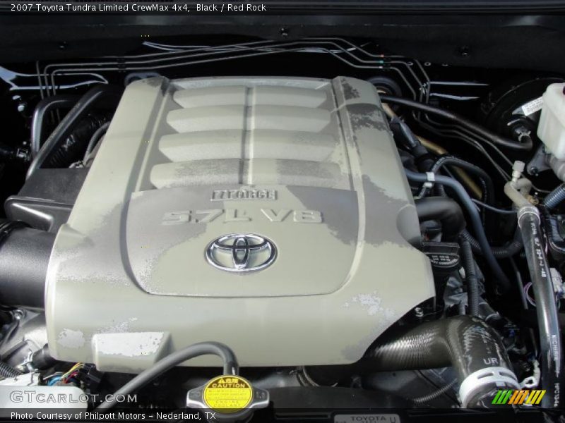  2007 Tundra Limited CrewMax 4x4 Engine - 5.7L DOHC 32V i-Force VVT-i V8