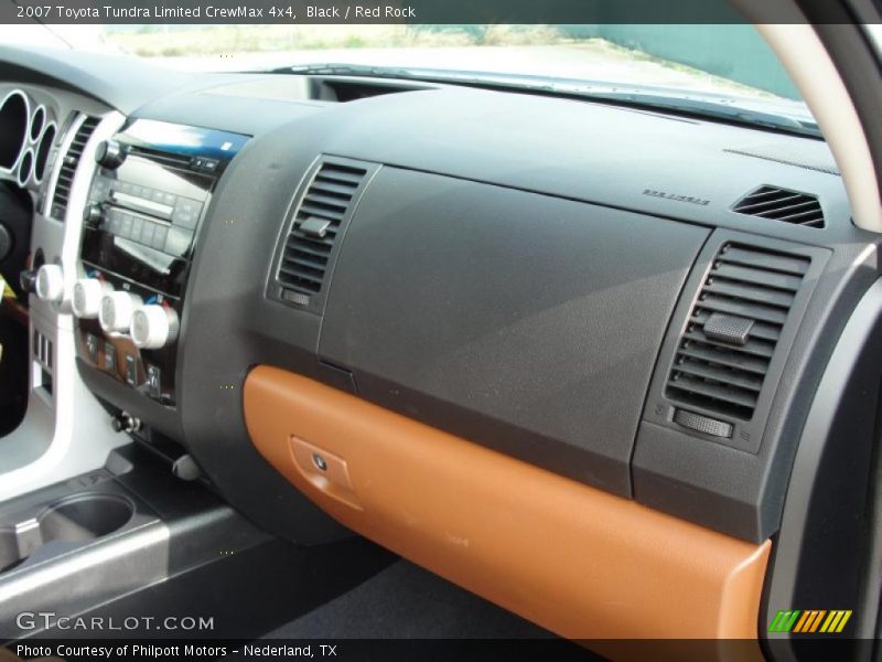 Black / Red Rock 2007 Toyota Tundra Limited CrewMax 4x4