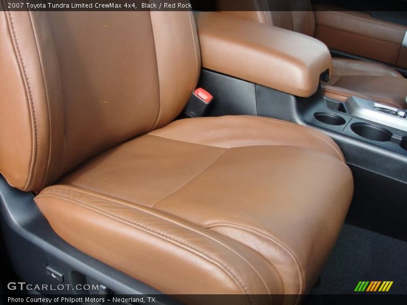 Black / Red Rock 2007 Toyota Tundra Limited CrewMax 4x4