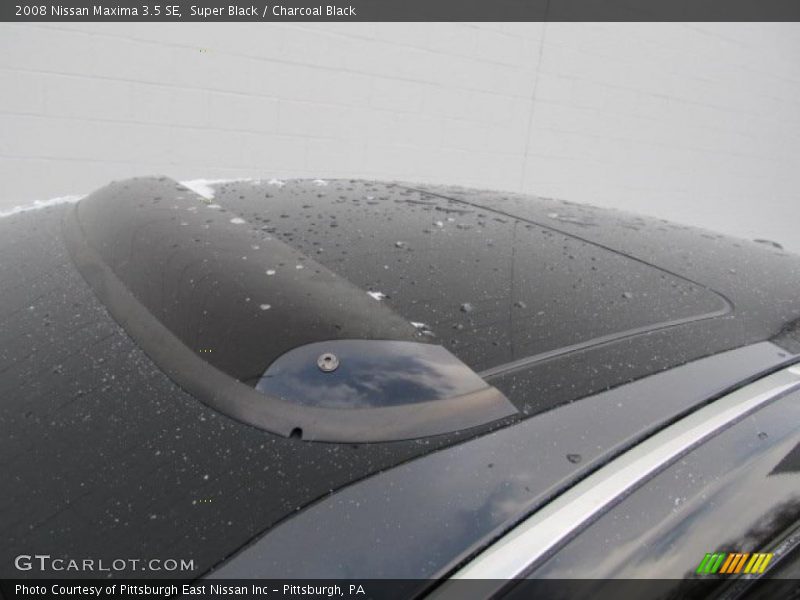 Super Black / Charcoal Black 2008 Nissan Maxima 3.5 SE