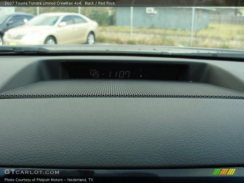 Black / Red Rock 2007 Toyota Tundra Limited CrewMax 4x4
